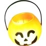 Kép 2/3 - Világítós Tök Kosár-Halloween Dekoráció-1