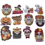 Kép 1/11 - 12 darabos Akasztós Halloween Dekoráció Szett