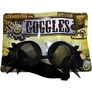 Kép 2/2 - Steampunk Fekete Szemüveg-Halloween, Farsangi jelmezhez-1