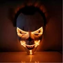 Kép 2/2 - Világítós Pennywise Maszk Narancssárga-Halloween, Farsangi jelmezhez-1
