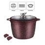Kép 2/4 - Zurrichberg Deluxe Tapadásmentes Márvány Bevonatú Fazék 28cm 10,5 literes ZBP/7105-1