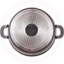 Kép 3/3 - Cheffinger Márvány Bevonatú 24cm Lábas Fedővel CF-DC24-2