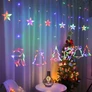 Kép 1/2 - Figurás LED Színes jégcsap 3m fényfüzér 40cm és 90cm