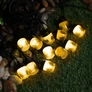 Kép 8/8 - Kültéri LED égősor meleg fehér 8 fényprogram 9m F12B-7