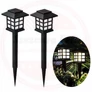 Kép 1/4 - 4 Db Napelemes LED-Es Leszúrható Kerti Lámpa X17