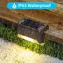 Kép 5/6 - 20db Napelemes Lépcső / Korlát Lámpa-4