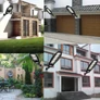 Kép 2/5 - Napelemes LED kültéri mozgásérzékelős fali lámpa távirányítóval 40W W777B-1