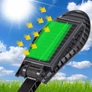 Kép 5/5 - Napelemes LED kültéri mozgásérzékelős fali lámpa távirányítóval 40W W777B-4