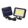 Kép 1/4 - Kültéri COB LED napelemes fali lámpa mozgásérzékelővel SL-F100
