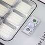 Kép 2/5 - Napelemes szolár kültéri LED lámpa beépített szolár panellel távirányítóval 420LED 1000W-1