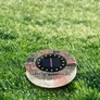 Kép 6/8 - RiXME Disk Lights 16 ledes leszúrható napelemes lámpa készlet 4db-5