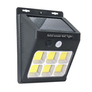 Kép 1/3 - Napelemes fali kültéri LED lámpa mozgásérzékelős 6 COB YX-601COB-6