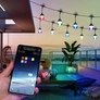 Kép 2/10 - Bluetooth kültéri okos LED égősor színes 9m F12C-1