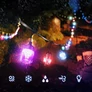 Kép 4/10 - Bluetooth kültéri okos LED égősor színes 9m F12C-3