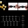 Kép 4/8 - Kültéri napelemes LED égősor meleg fehér 8 fényprogram 9m F12-E-3