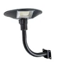 Kép 1/9 - Mozgásérzékelős LED UFO napelemes kültéri szolár lámpa fali tartóval 240LED 150W