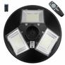 Kép 2/9 - Mozgásérzékelős LED UFO napelemes kültéri szolár lámpa fali tartóval 240LED 150W-1