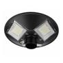 Kép 3/9 - Mozgásérzékelős LED UFO napelemes kültéri szolár lámpa fali tartóval 240LED 150W-2