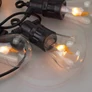 Kép 2/7 - Kültéri LED fényfüzér égősor láng hatással 10 LED 5m A60-1