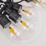 Kép 4/7 - Kültéri LED fényfüzér égősor láng hatással 10 LED 5m A60-3