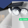 Kép 3/4 - Sihangark napelemes szolár LED lámpa 78LED SH-1208A-2