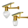 Kép 1/8 - Napelemes Szolár LED Kültéri Lámpa Távirányítós 10W 15W