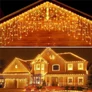 Kép 5/5 - Jégcsap Fényfüzér 10m Meleg Fehér 300 LED-3