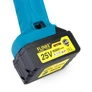 Kép 6/7 - Flinke Akkus Sarokcsiszoló Flex 125mm 25V 2db Akkuval FK-8009-5