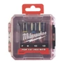 Kép 2/2 - Milwaukee 1/4' HEX Befogású, Mágneses Gépi Dugókulcs készlet (5 részes) 1 db további kép 1