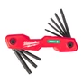 Kép 1/4 - Milwaukee Imbuszkulcs készlet Torx 8 részes  - 1 db