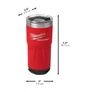Kép 2/2 - Milwaukee Packout Pohár 590 ml 1 db további kép 1