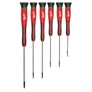 Kép 1/3 - Milwaukee Precíziós csavarhúzó TORX készlet 6 részes (T6, T7, T8, T9, T10, T15) 