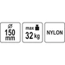 Kép 4/4 - YATO vákumos tapadó korong 150mm 32kg további kép 3