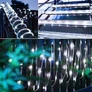 Kép 7/7 - Napelemes LED Fénytömlő VÉKONY 10m v 20m Hideg Fehér 8 Program