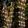 Kép 4/5 - LED Fénytömlő VÉKONY 20m Meleg Fehér 8 Program