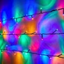 Kép 3/3 - Fényfüzér 100 LED Színes Toldható 6M Kül és Beltéri