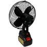 Kép 2/2 - Asztali Akkumulátoros 21V Hordozható Ventilátor 8&quot; FK-VL-801-1