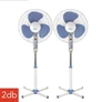 Kép 1/4 - Giovanni 2db 40cm-es 40W Álló Ventilátor Jelzőfénnyel