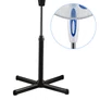 Kép 2/3 - Álló ventilátor 130cm oszcilláló 3 fokozat fekete-1