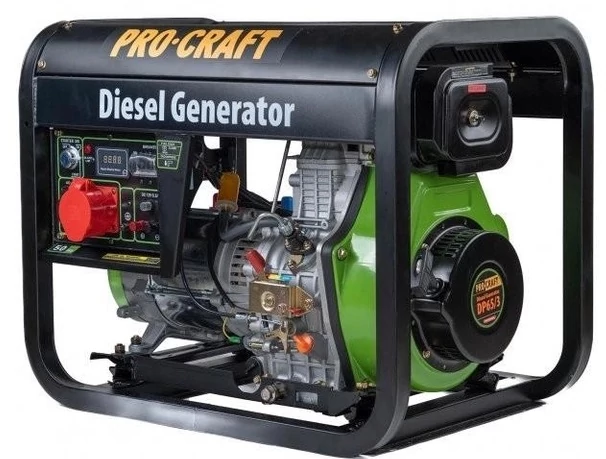 Procraft 3 fázisú dízel generátor DP65/3