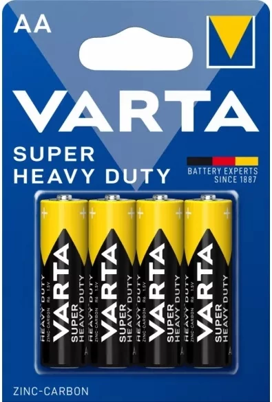 Varta Super Heavy Duty ceruza elem 1,5V AA 4db