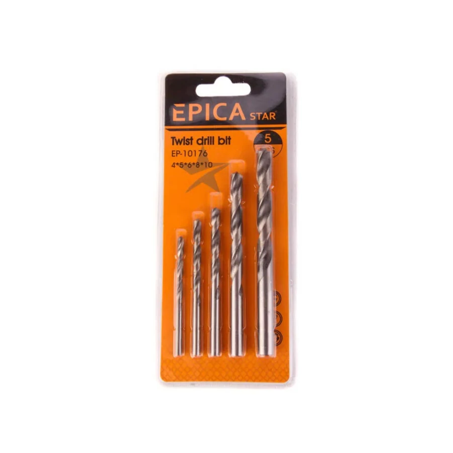 Epica star fúrószár készlet fémhez 5db EP-10176