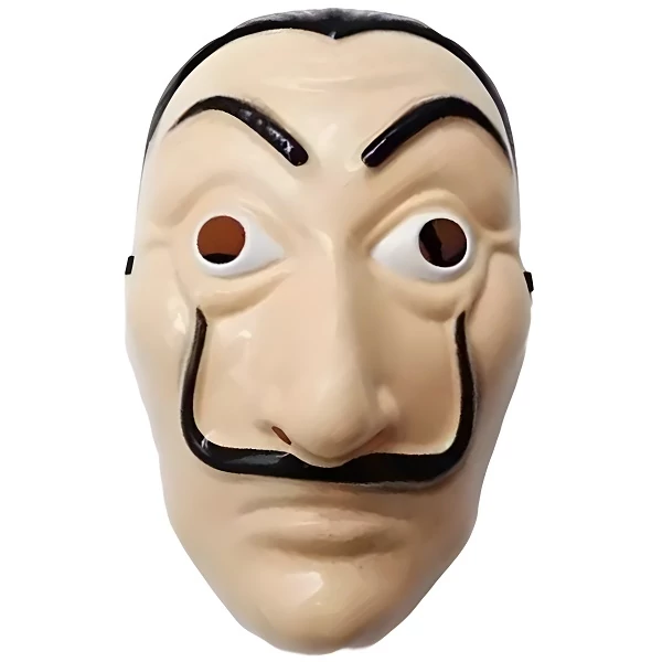 A nagy pénzrablás Salvador Dali maszk-Halloween, Farsangi jelmezhez