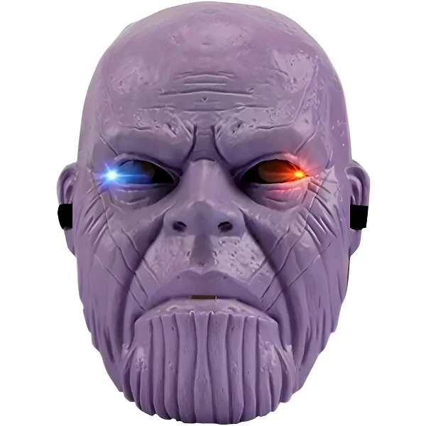 Világítós Thanos Marvel maszk-Halloween, Farsangi jelmezhez