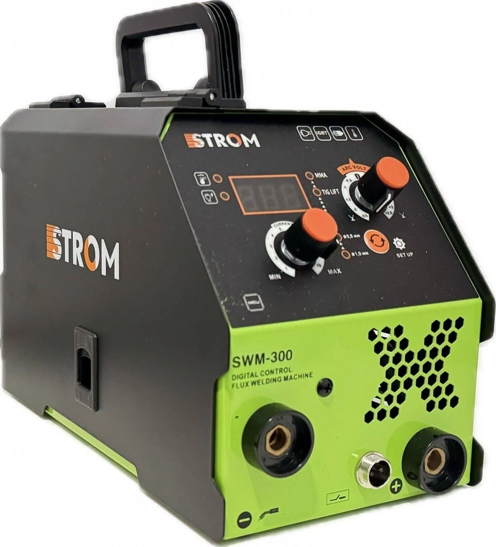 Strom Mini Inverteres Védőgáz Nélküli CO2 Hegesztőgép SWM-300