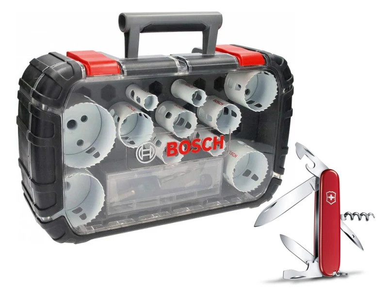 BOSCH Körkivágó készlet 14 részes fa&fém