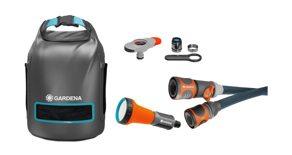Gardena Liano™ Xtreme textiltömlő készlet 
vízcsap adapterrel készlet erejéig