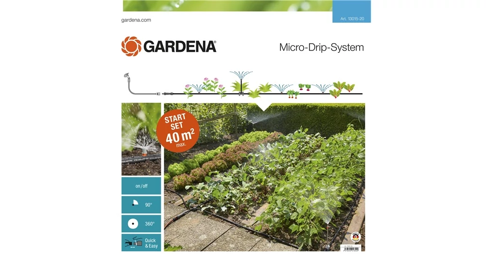 Gardena MD indulókészlet virág- és növényágyásokhoz Készlet erejéig!