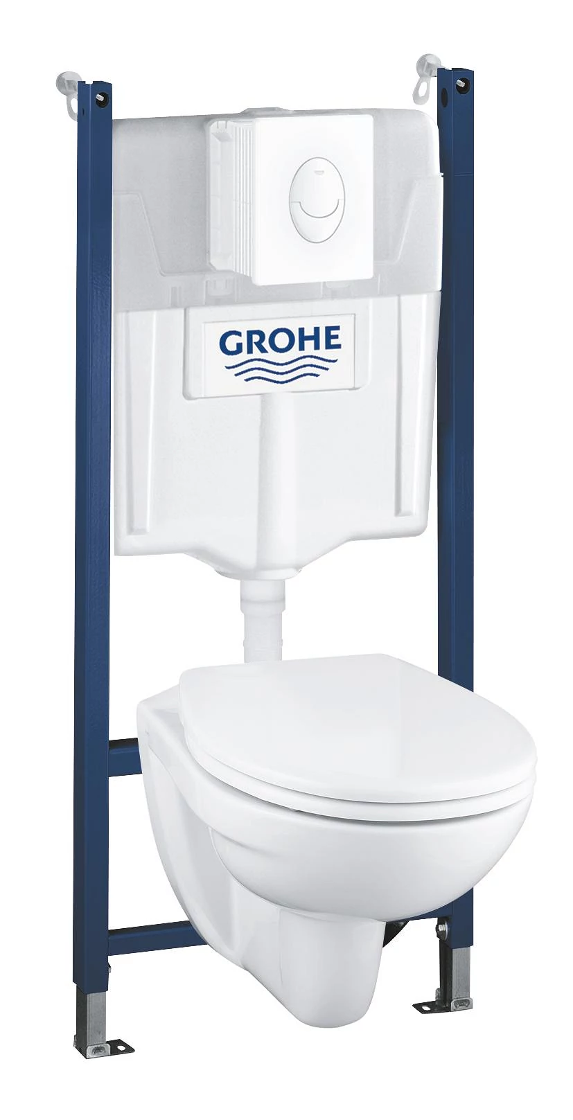 Grohe Solido Compact Alpin fehér 4in1 szett WC-kerámiával (2 csomagból áll)