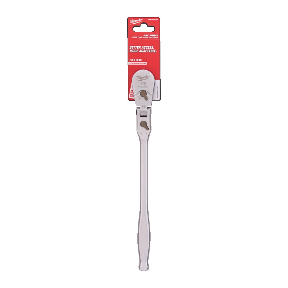 Milwaukee 3/8' Racsnis csuklós hajtókat hosszított 304,8 mm - 1 db